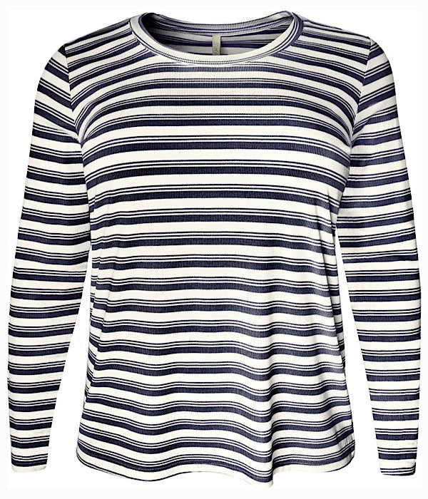 Cassiopeia Sisane bluse stribet combi