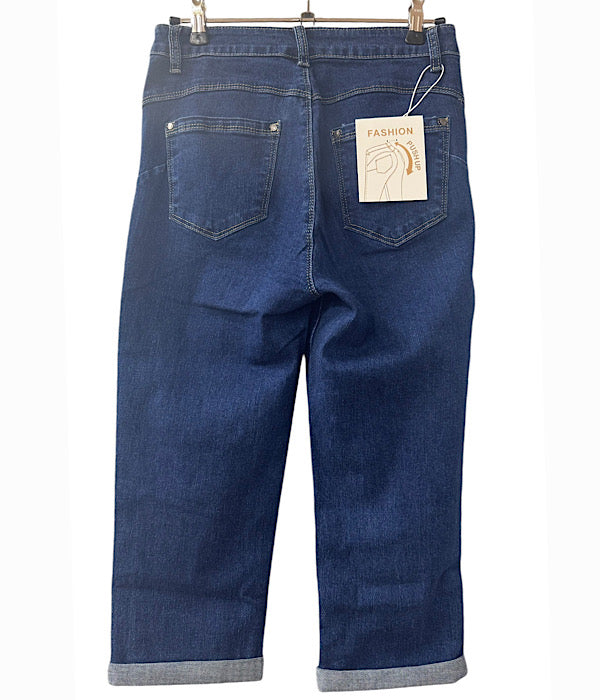 B.S. 5311 knickers PLUS i mørk denim