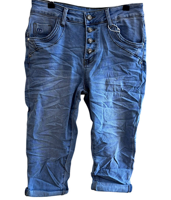 KAROSTAR 2788 knickers i lys denim