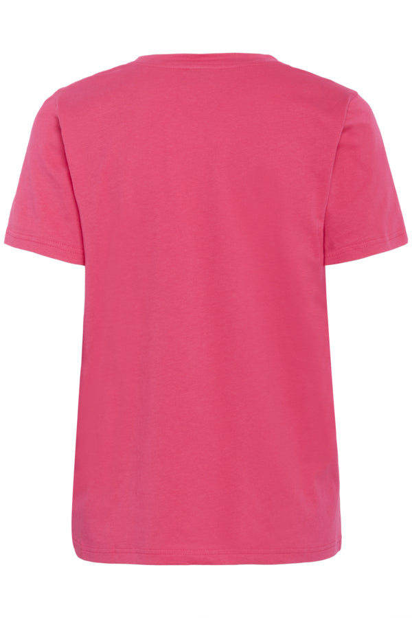 KAmarin t-shirt, hindbærfarvet