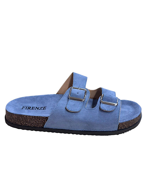 0518A Rem sandal, blå