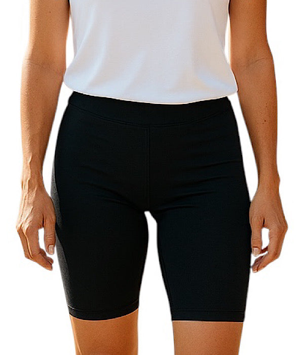 VT2619B Bamboo cykelshorts i sort