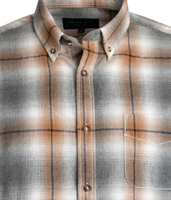 Saito flannel skjorte