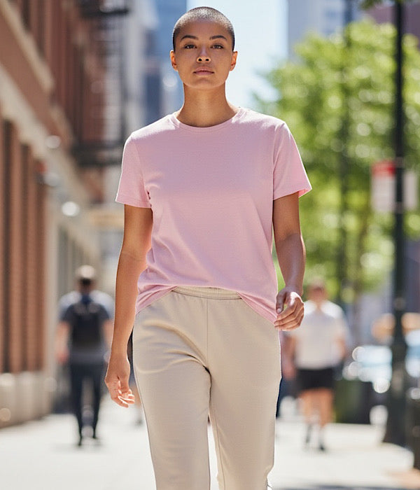 MXO 31530 T-shirt i rosa