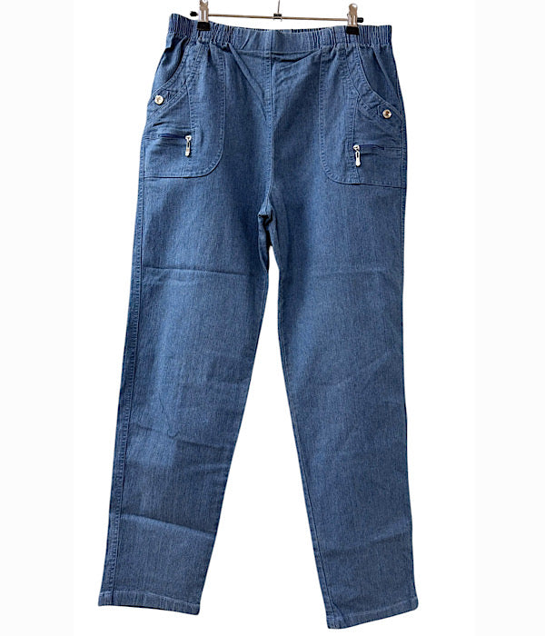 JST 8822 denim jeans, mellem blå