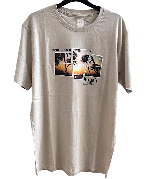 Marcus Flann T-shirt med korte ærmer