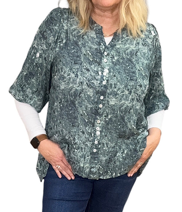 9617 Bluse med skørt, p15 combi