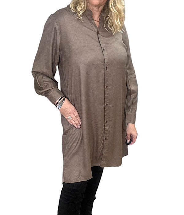 9501 tunic, taupe