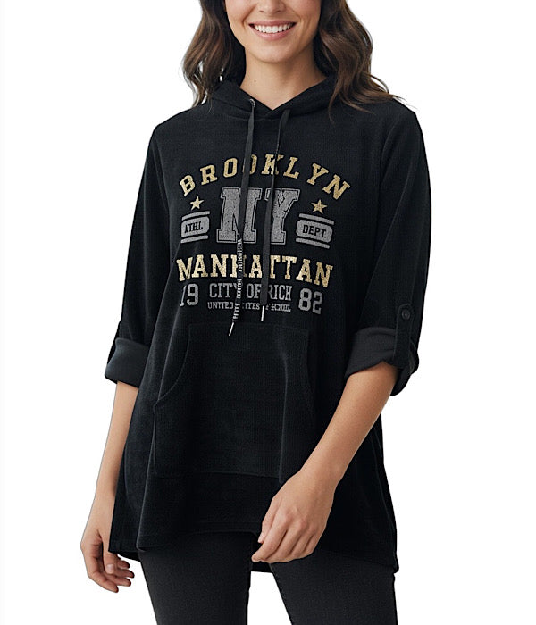 9960 Brooklyn bluse, sort