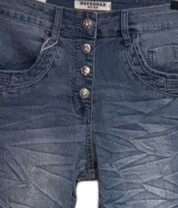 KA 2526 jeans, denim med knapper