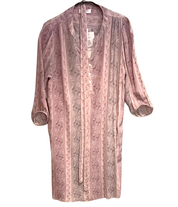 9587 Kjole print 05 rose