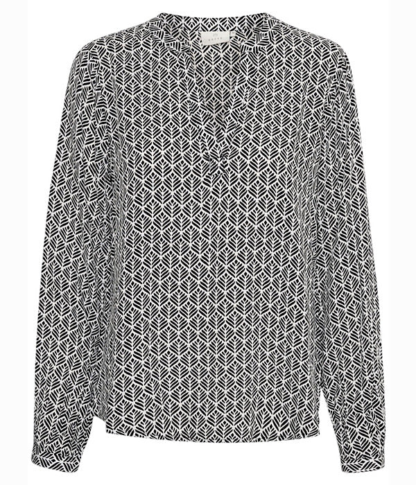 KAtana tilly blouse,black and white