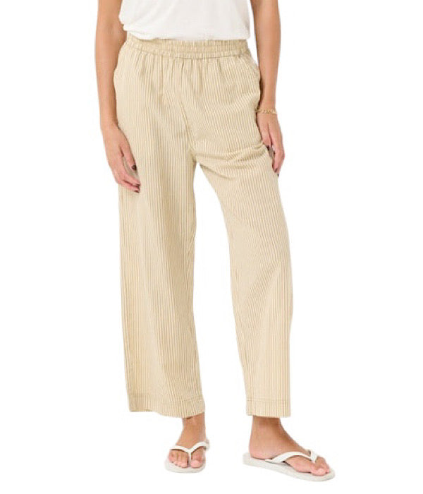 KAnaya stribede brede stumpede bukser