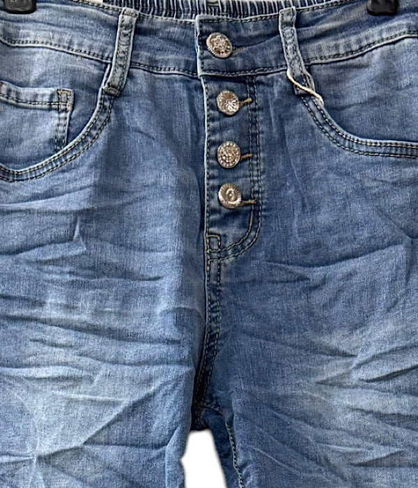 KA 2518 jeans, m/sløjfe