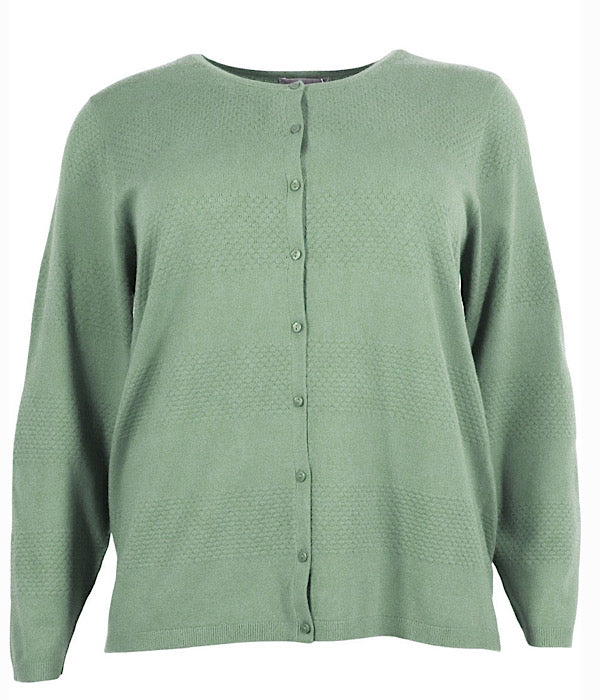 Cassiopeia Gerly strik cardigan, grøn