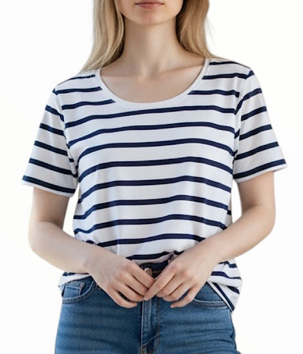 MXO 31543 stribet t-shirt