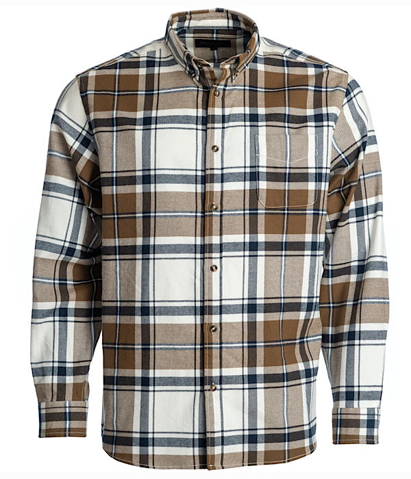 Sten flannel skjorte