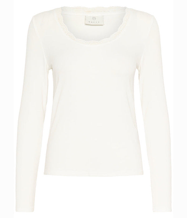 KAomi t-shirt med lange ærmer