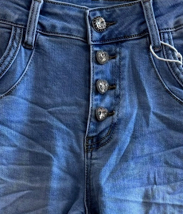 KAROSTAR 2788 knickers i lys denim