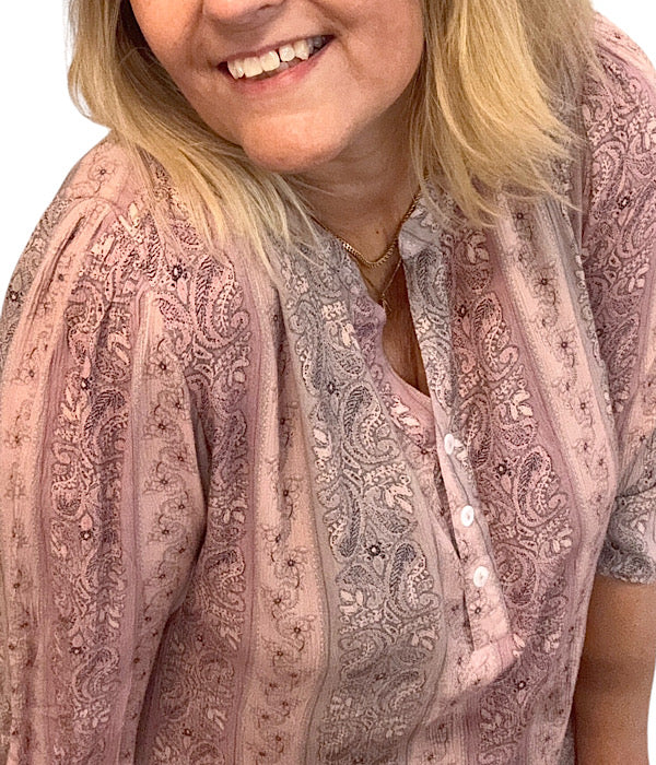 9587 Kjole print 05 rose