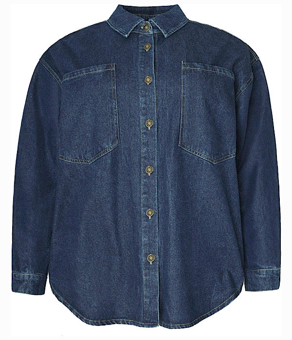 Cassiopeia Barbina jakke i mørk denim