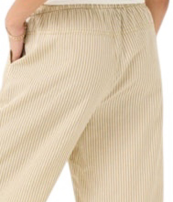 KAnaya stribede brede stumpede bukser