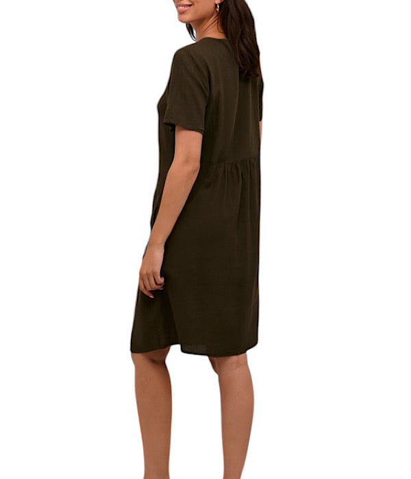 KAmilia linned kjole