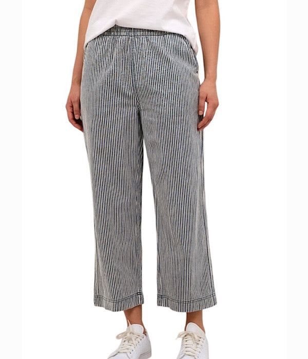 KAnaya stribede brede stumpede bukser