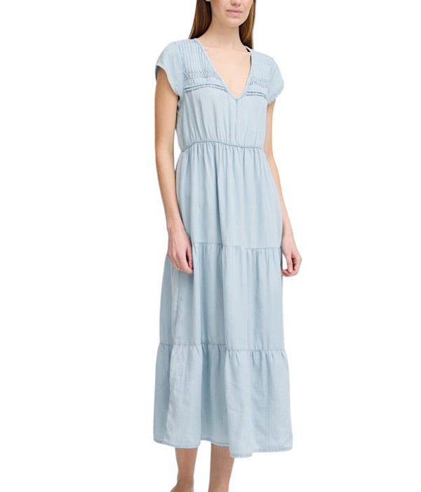 b. young Litta kjole, lys blå denim