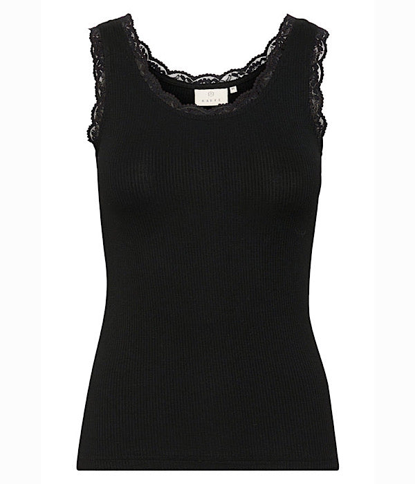 KAomi top med brede stropper