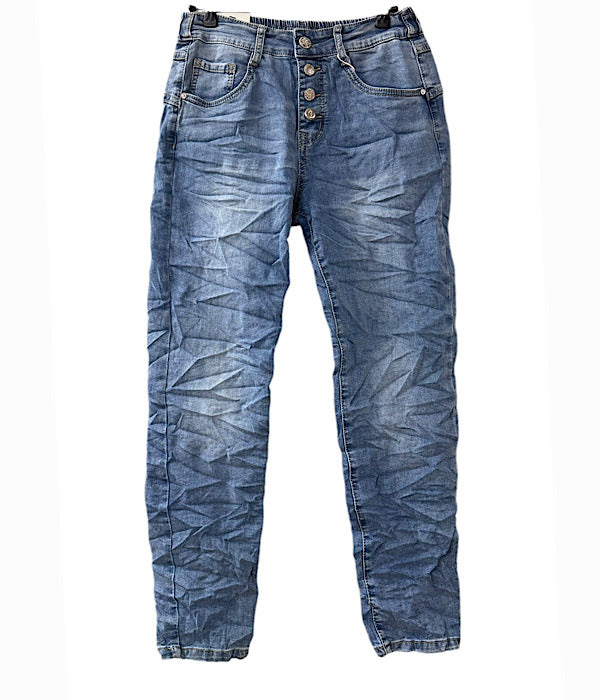 KA 2518 jeans, m/sløjfe