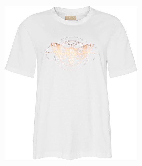 Ofelia Maria t-shirt med print af bi