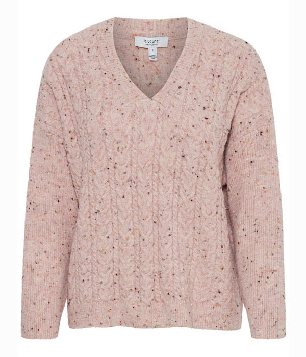 Bynata v-hals strik sweater