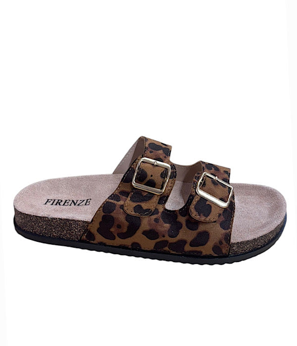 0518A Rem sandal, leopart
