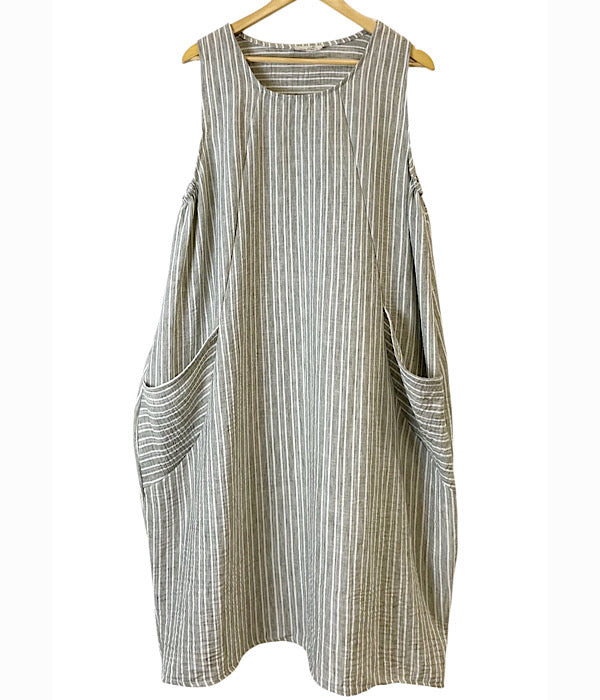 Ida kjole med striber