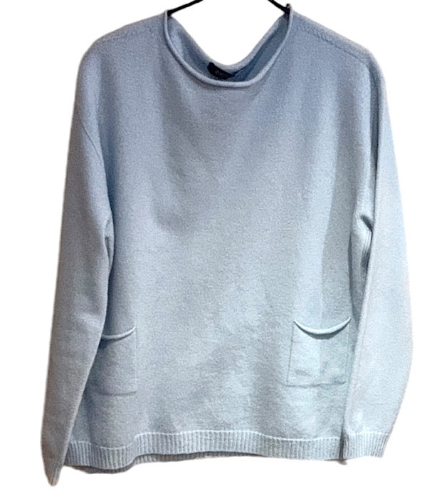 848 Strik sweater med lommer
