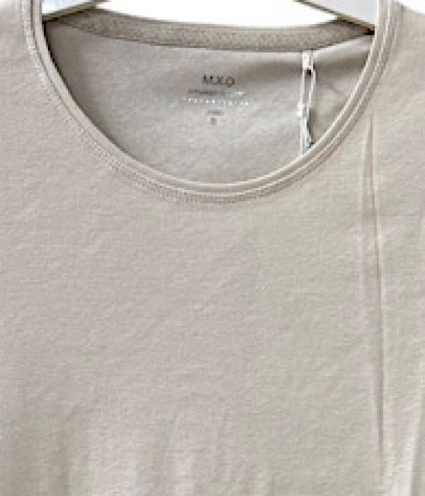 71530 Basic ensfarvet t-shirt