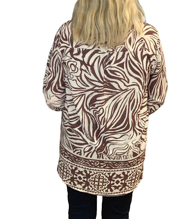 Mai tunic, brown