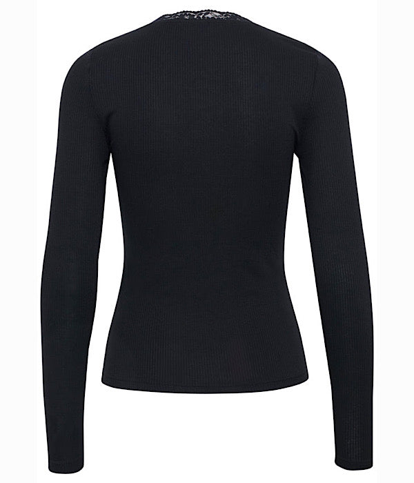 KAomi t-shirt med lange ærmer