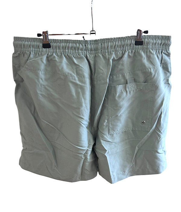 Cancun ensfarvede badeshorts