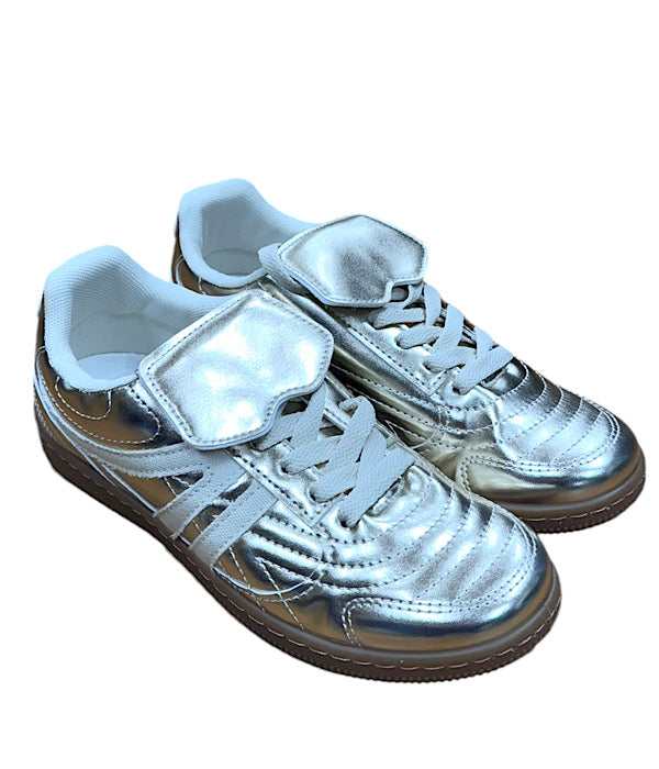 1197 Casual seakers flad sål - leo eller guld