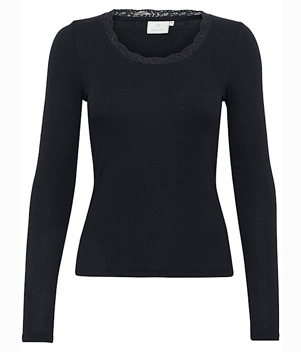 KAomi t-shirt med lange ærmer