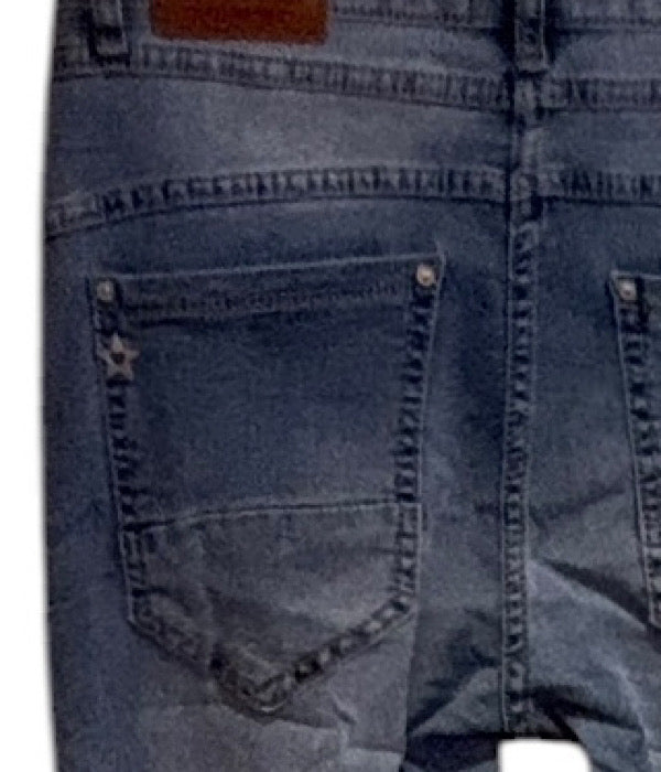 KA 2526 jeans, denim med knapper