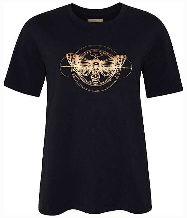 Ofelia Maria t-shirt med print af bi