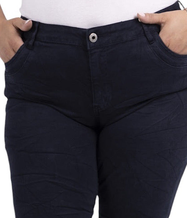 KA 8213-2 bukser i marine blå