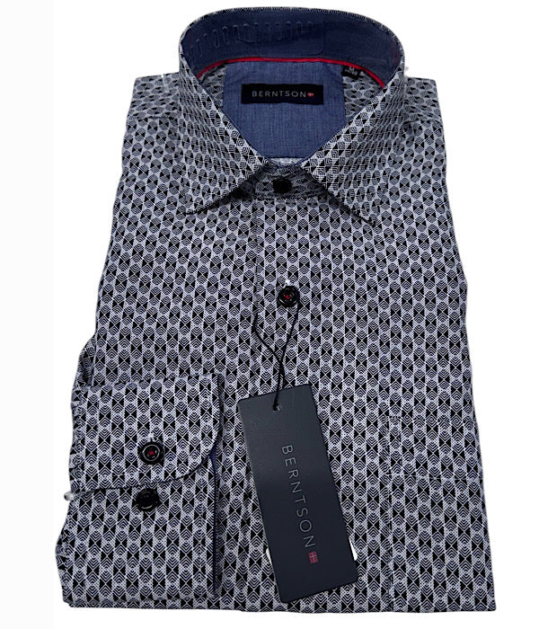 BERNTSON 9063 herre skjorte fv 584