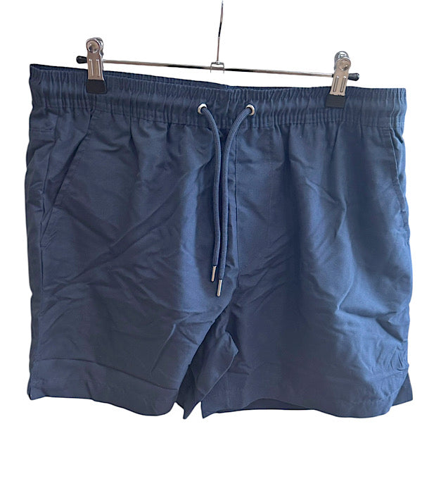 Cancun ensfarvede badeshorts