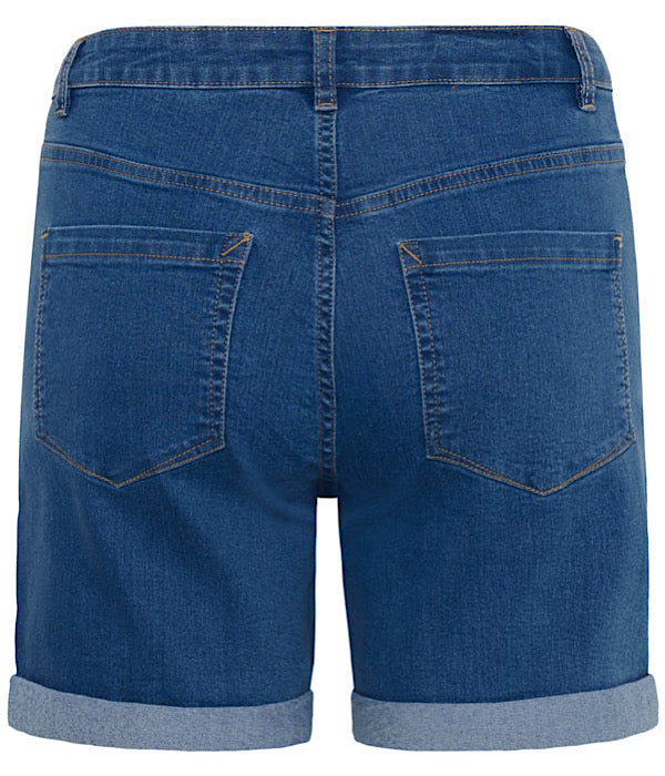 KAFFE KAVilma denim shorts i medium blå