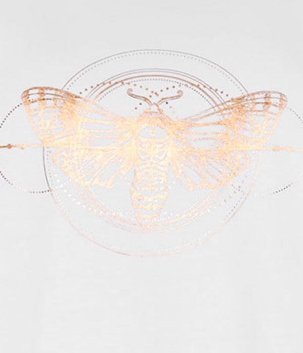 Ofelia Maria t-shirt med print af bi