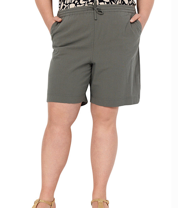 Wasabi Erica 1 shorts i khaki grøn